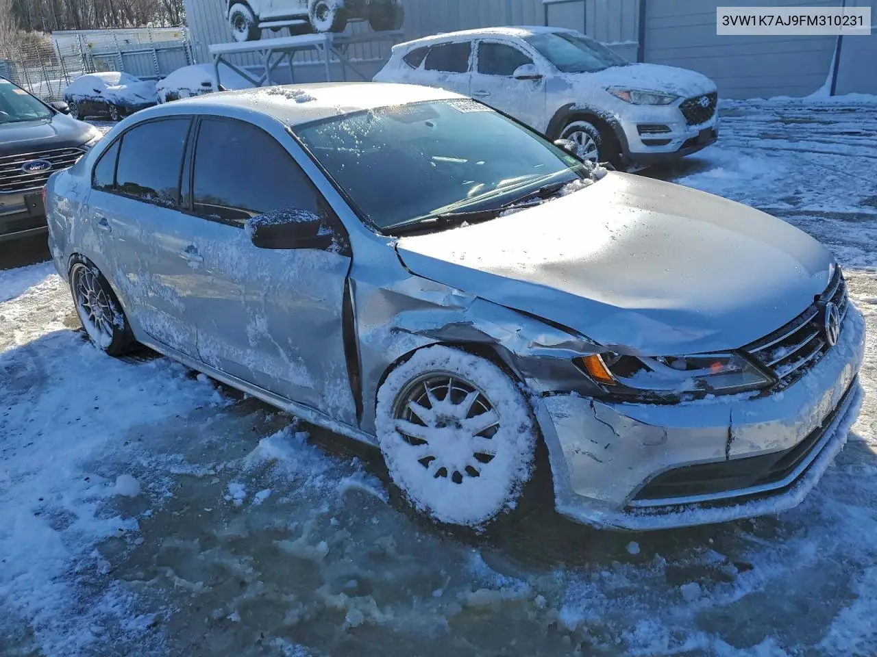 3VW1K7AJ9FM310231 2015 Volkswagen Jetta Base