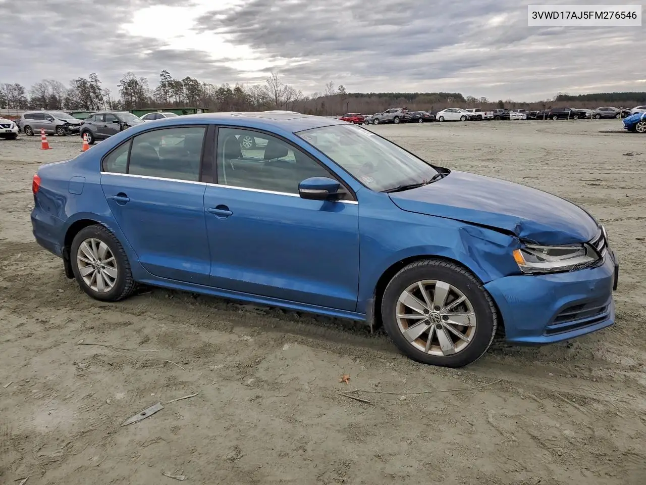 3VWD17AJ5FM276546 2015 Volkswagen Jetta Se