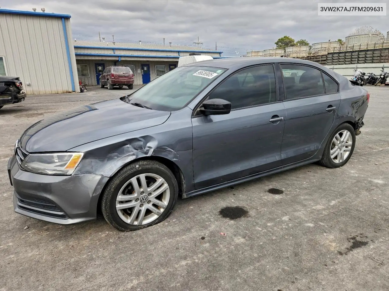 3VW2K7AJ7FM209631 2015 Volkswagen Jetta Base