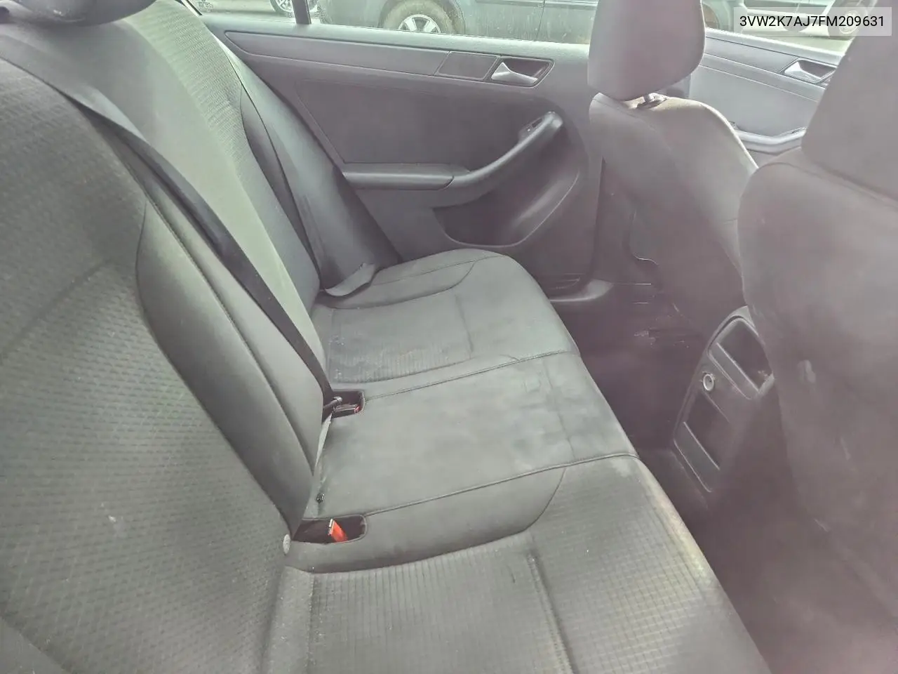 3VW2K7AJ7FM209631 2015 Volkswagen Jetta Base