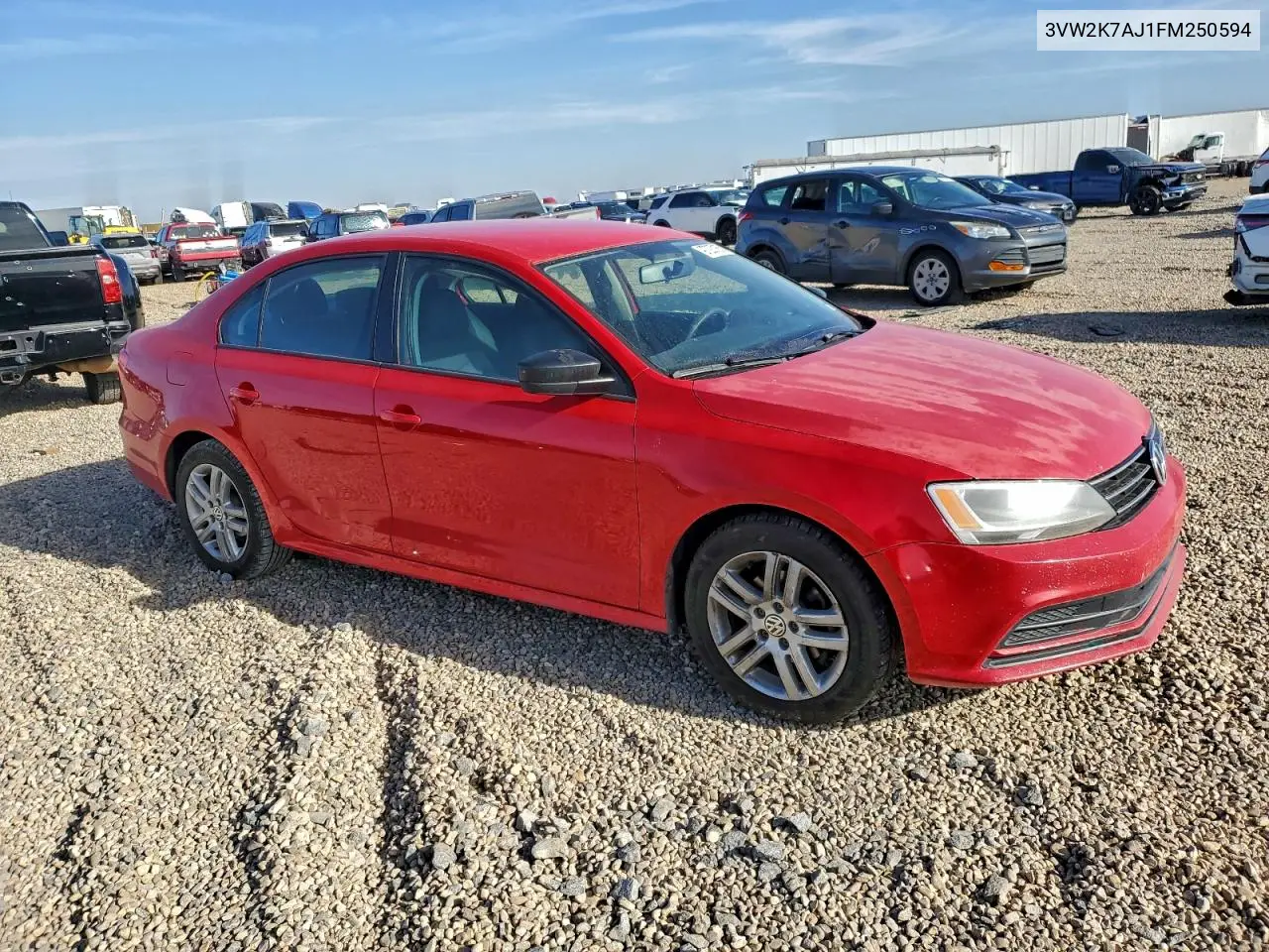 3VW2K7AJ1FM250594 2015 Volkswagen Jetta Base