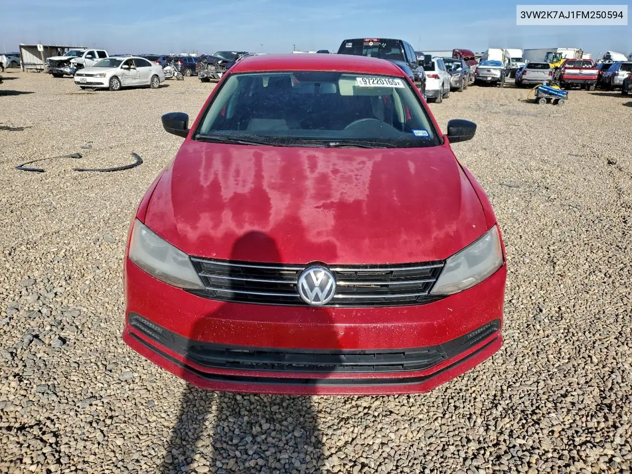 3VW2K7AJ1FM250594 2015 Volkswagen Jetta Base