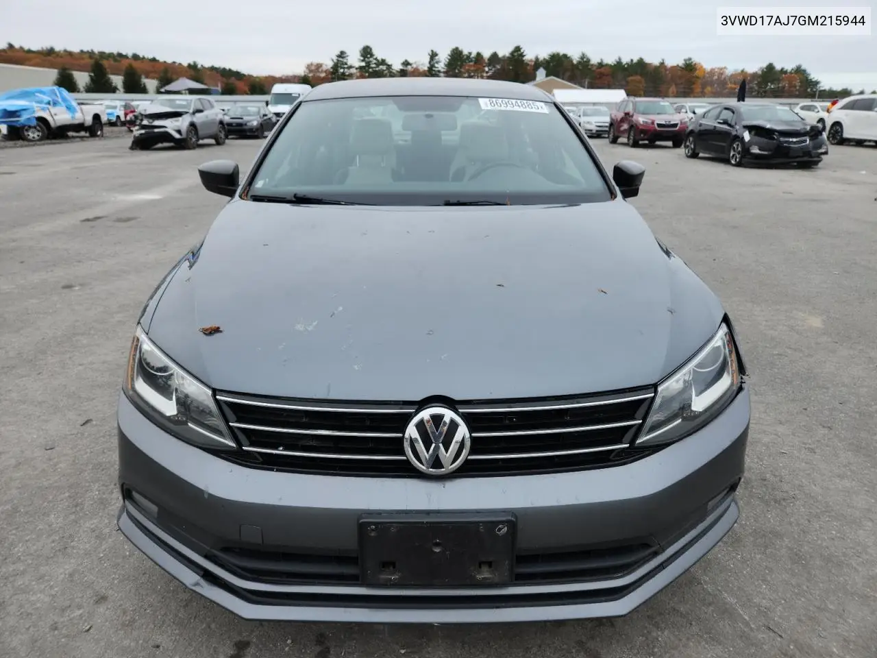 3VWD17AJ7GM215944 2016 Volkswagen Jetta Sport