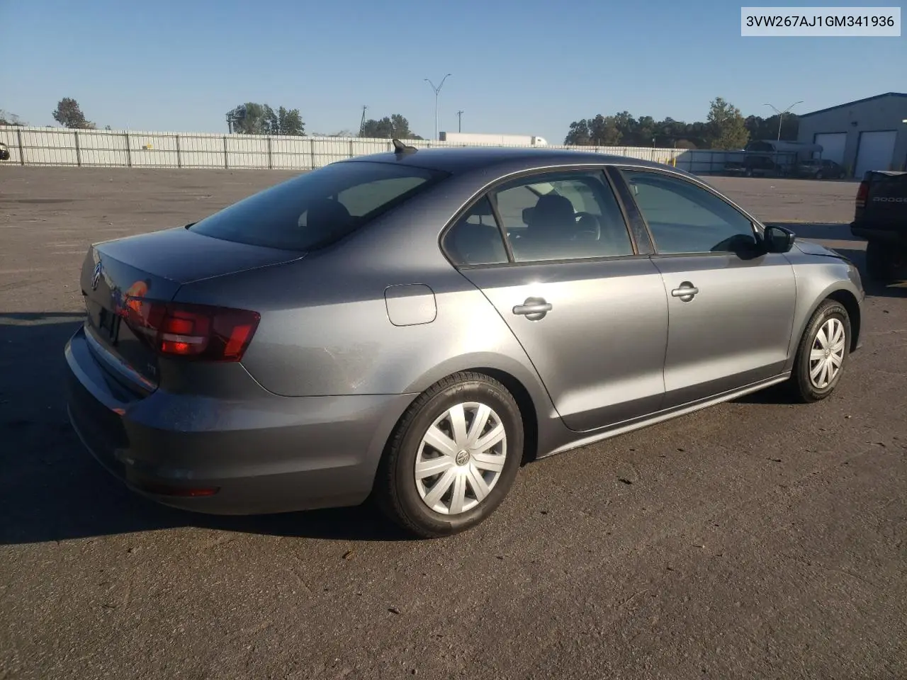 3VW267AJ1GM341936 2016 Volkswagen Jetta S