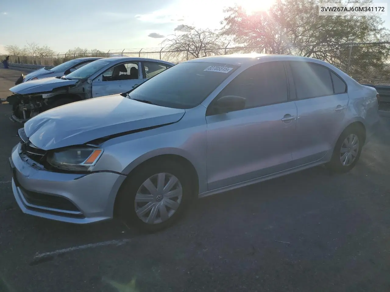 3VW267AJ6GM341172 2016 Volkswagen Jetta S