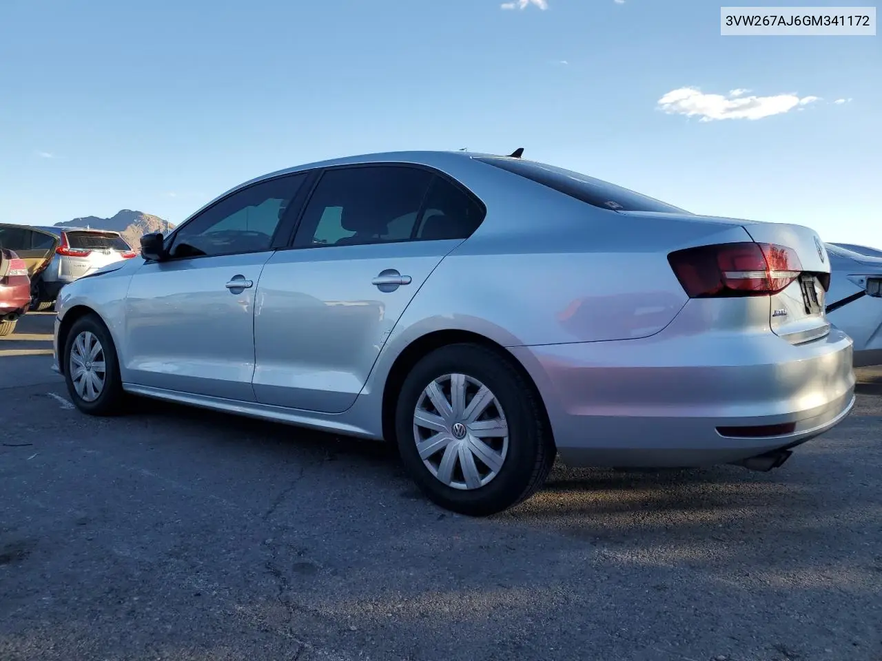 3VW267AJ6GM341172 2016 Volkswagen Jetta S