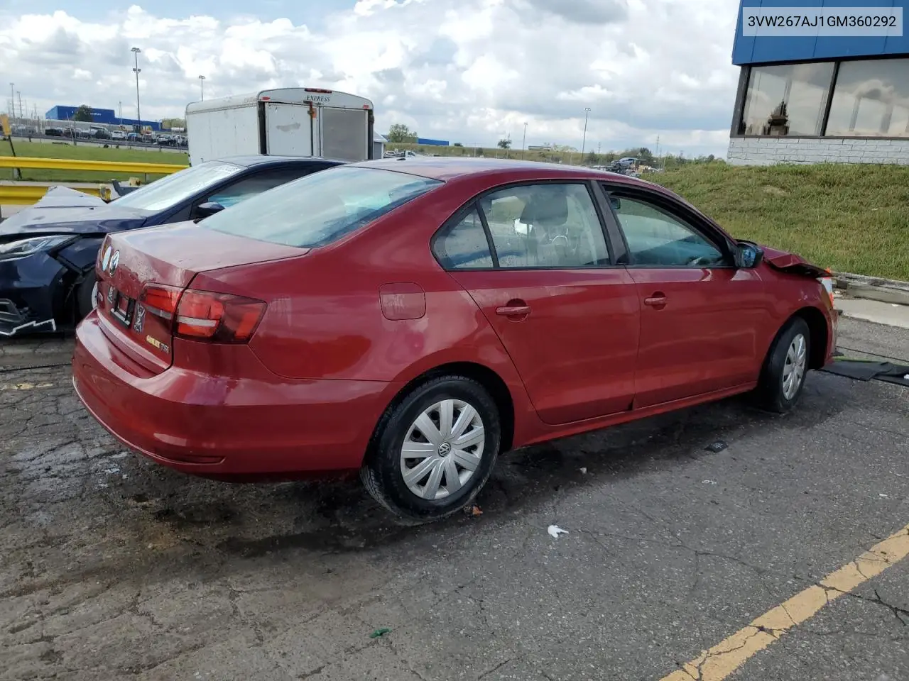3VW267AJ1GM360292 2016 Volkswagen Jetta S