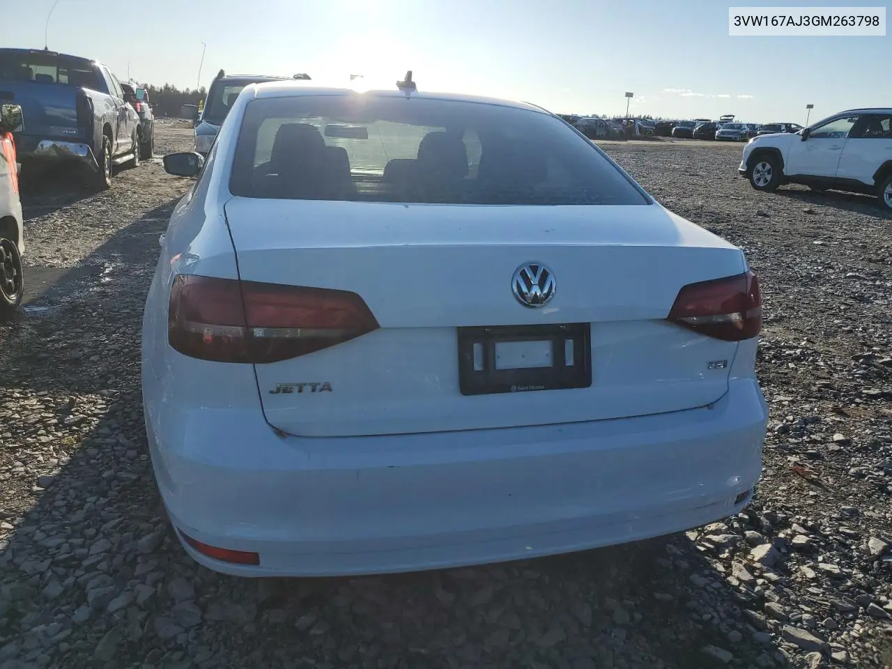3VW167AJ3GM263798 2016 Volkswagen Jetta S