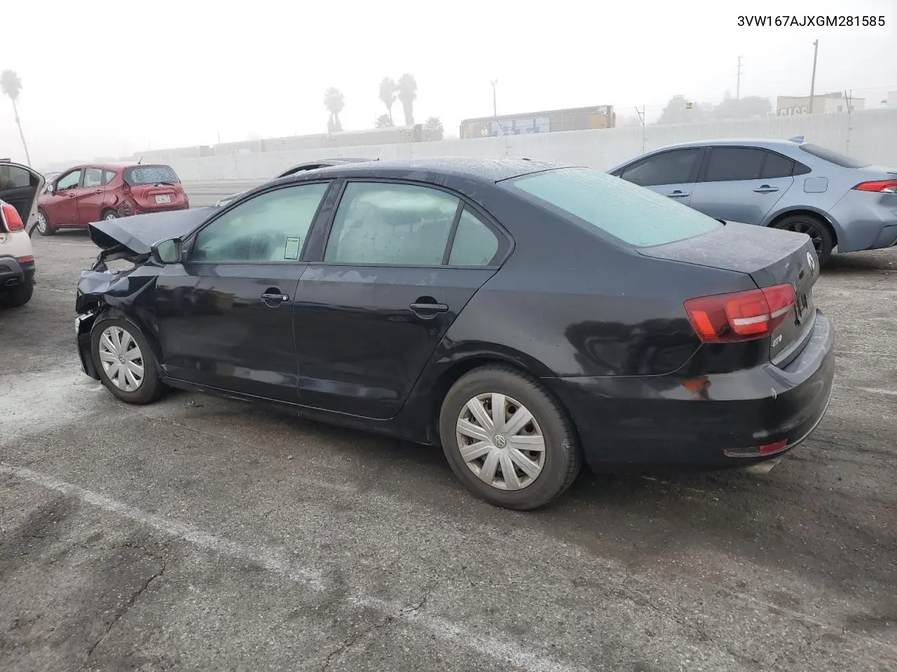 3VW167AJXGM281585 2016 Volkswagen Jetta S