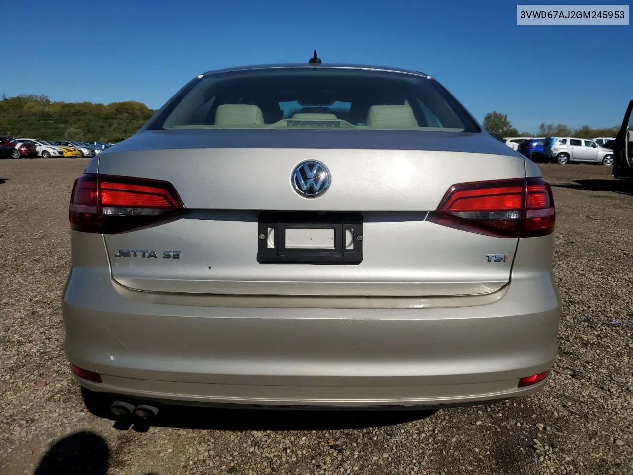 3VWD67AJ2GM245953 2016 Volkswagen Jetta Se