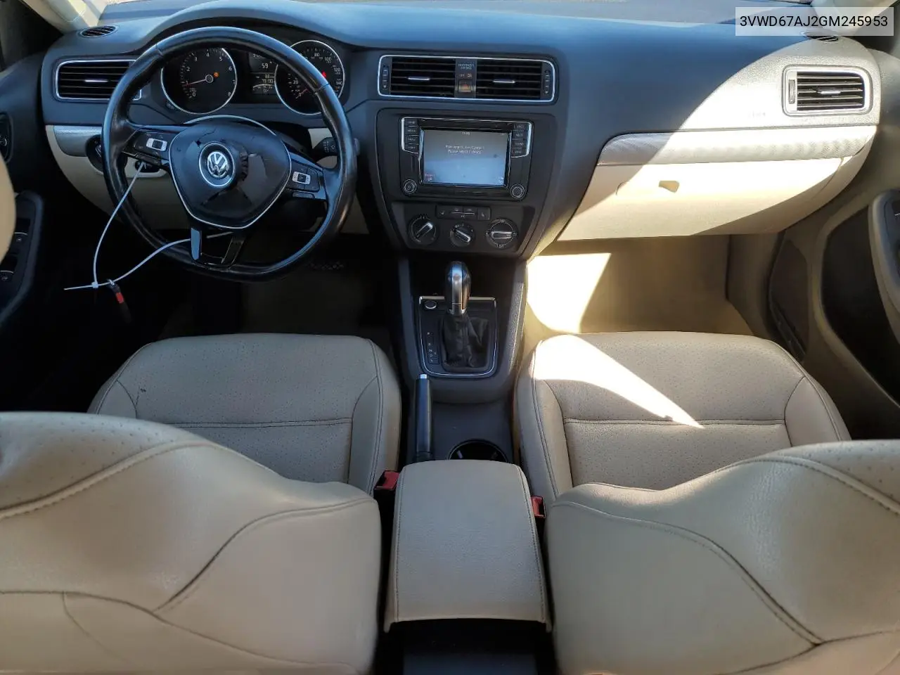 3VWD67AJ2GM245953 2016 Volkswagen Jetta Se