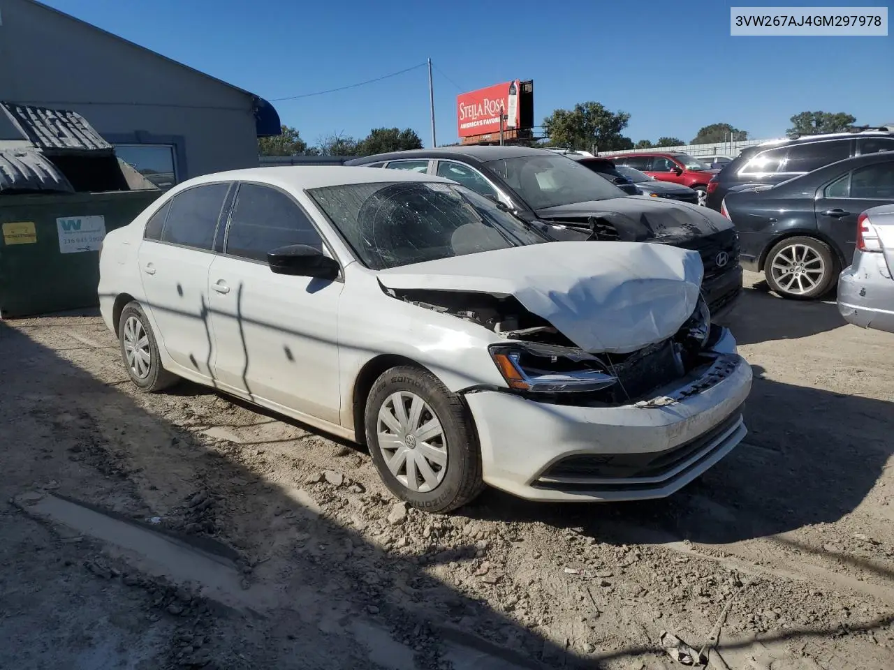 3VW267AJ4GM297978 2016 Volkswagen Jetta S