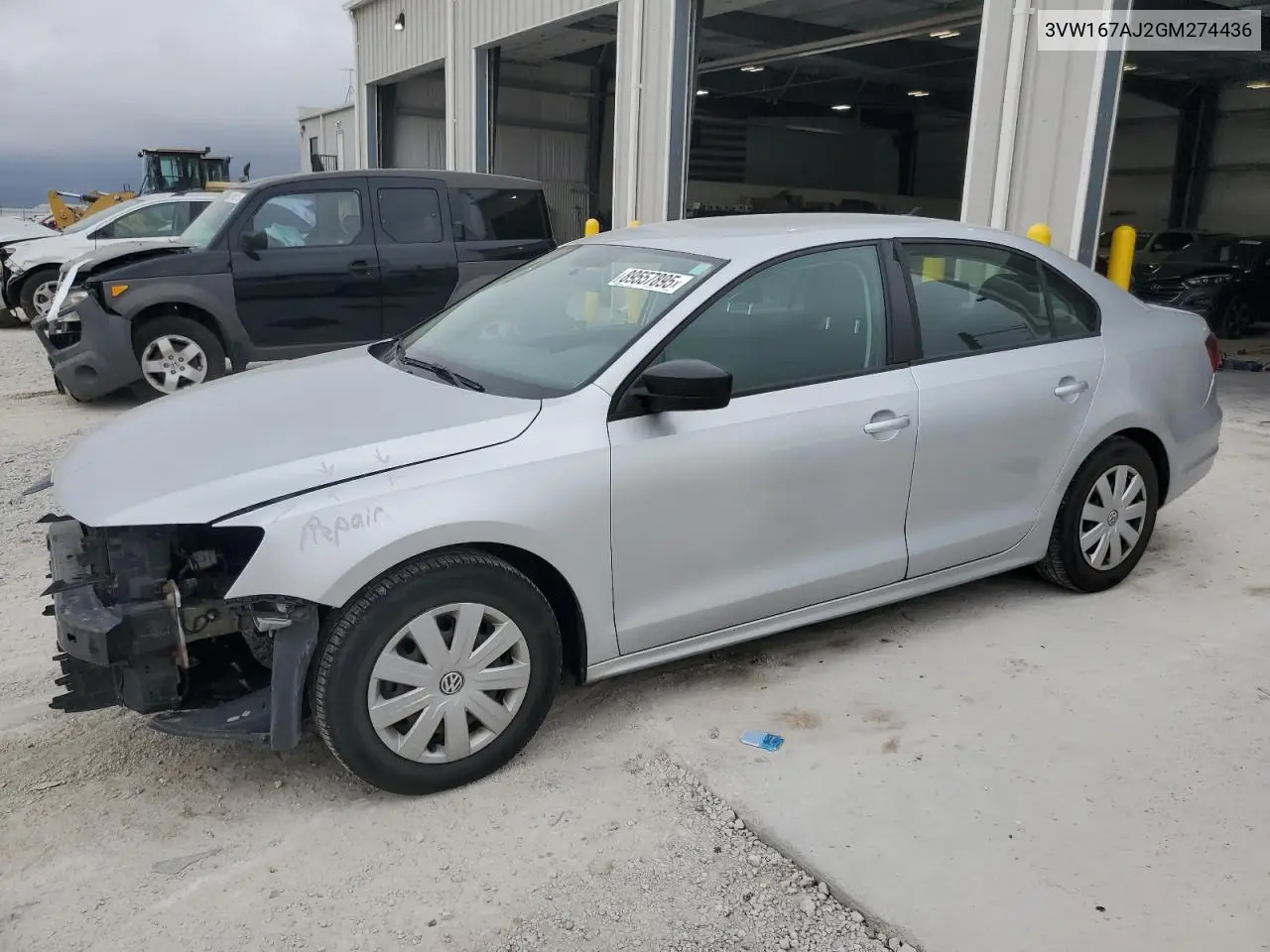 3VW167AJ2GM274436 2016 Volkswagen Jetta S