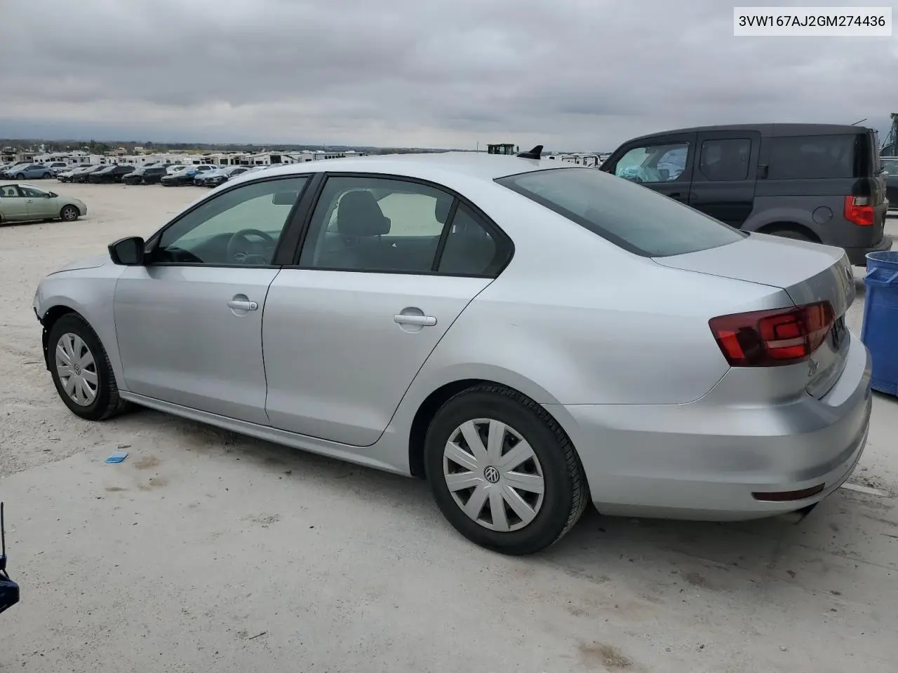 3VW167AJ2GM274436 2016 Volkswagen Jetta S