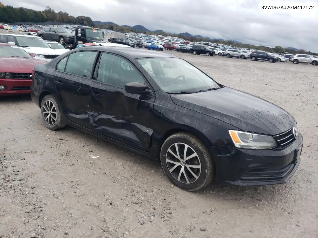 3VWD67AJ2GM417172 2016 Volkswagen Jetta Se