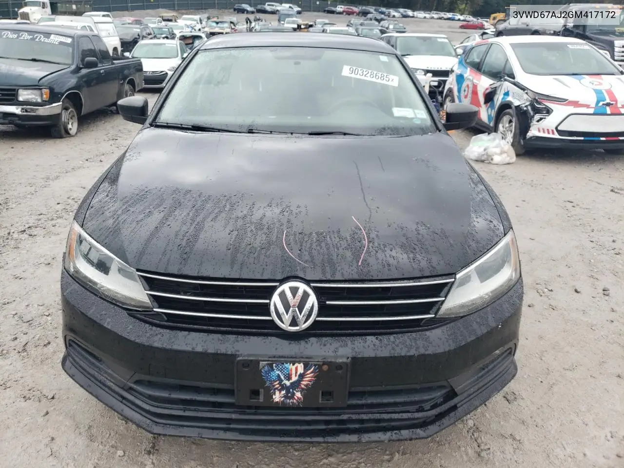 3VWD67AJ2GM417172 2016 Volkswagen Jetta Se