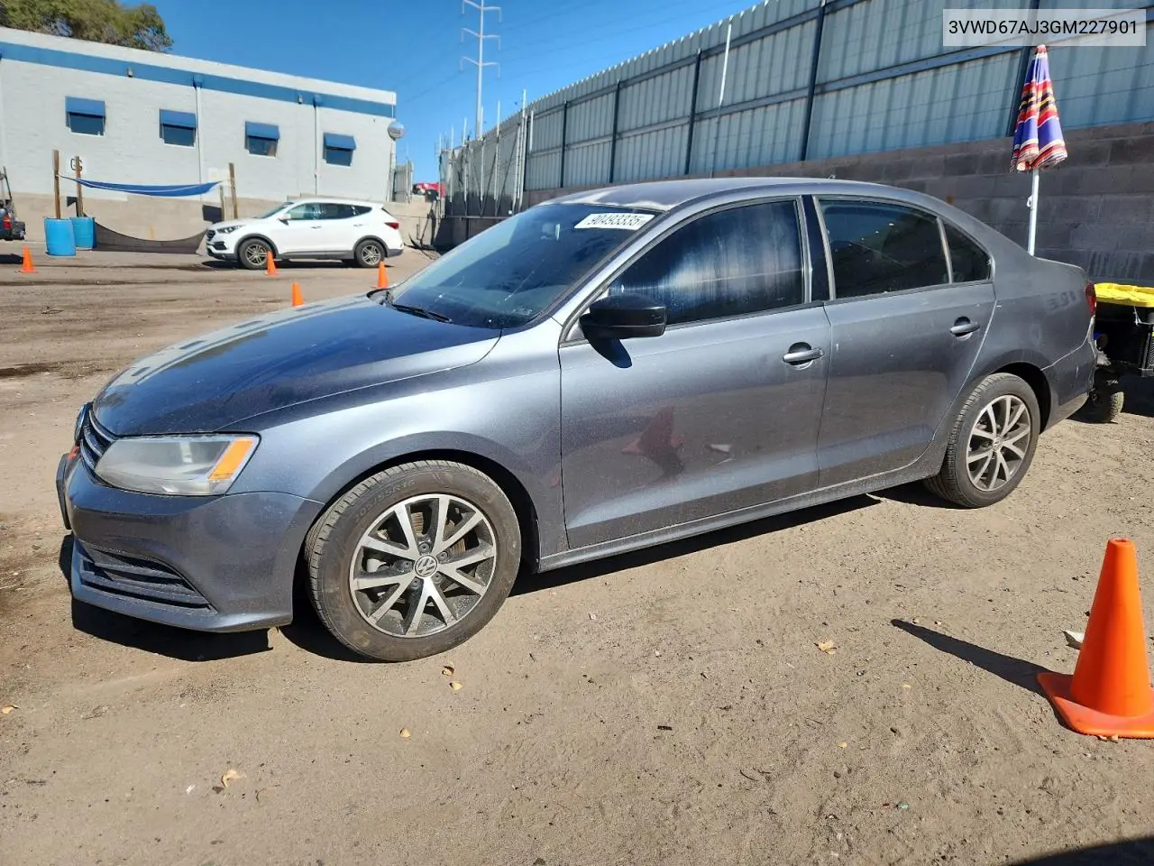 3VWD67AJ3GM227901 2016 Volkswagen Jetta Se
