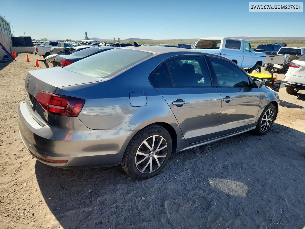 3VWD67AJ3GM227901 2016 Volkswagen Jetta Se