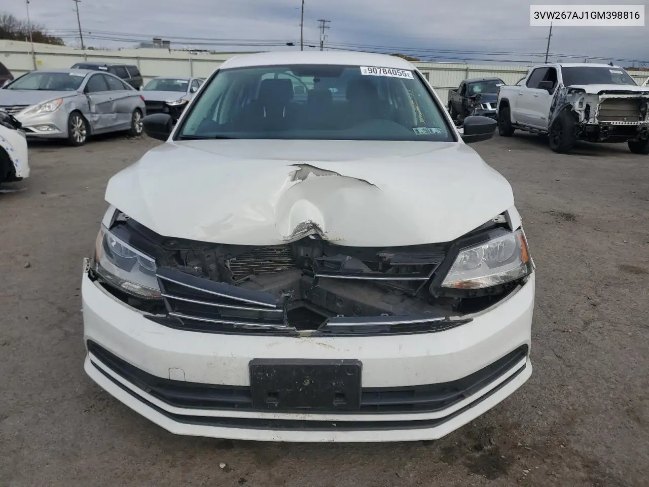 3VW267AJ1GM398816 2016 Volkswagen Jetta S