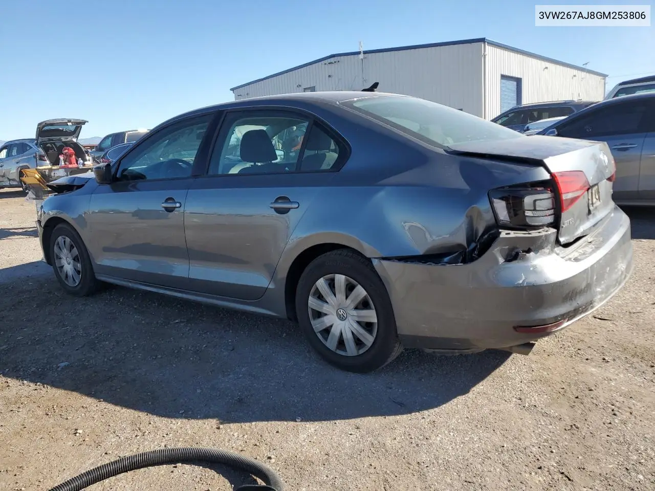 3VW267AJ8GM253806 2016 Volkswagen Jetta S