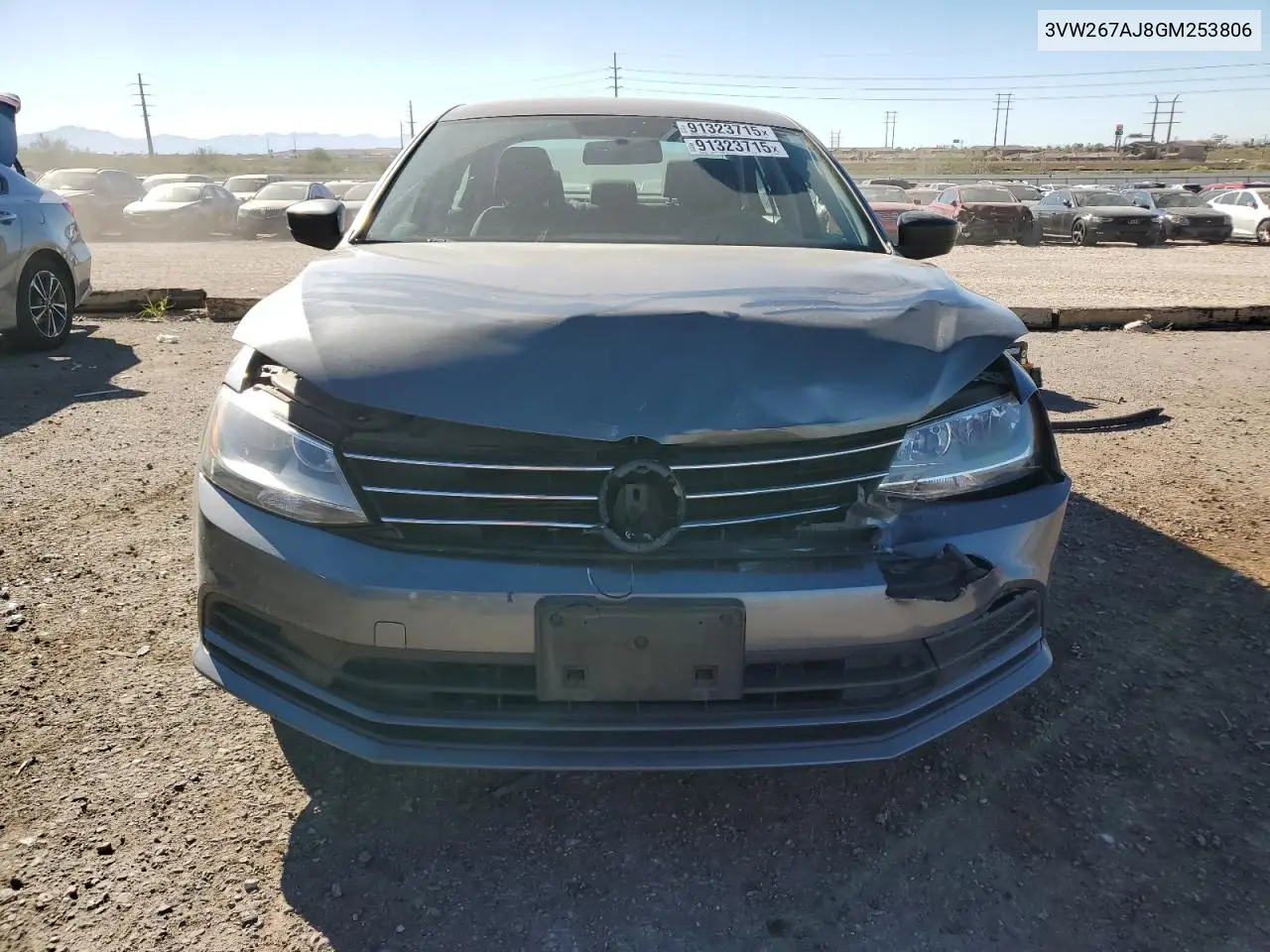 3VW267AJ8GM253806 2016 Volkswagen Jetta S