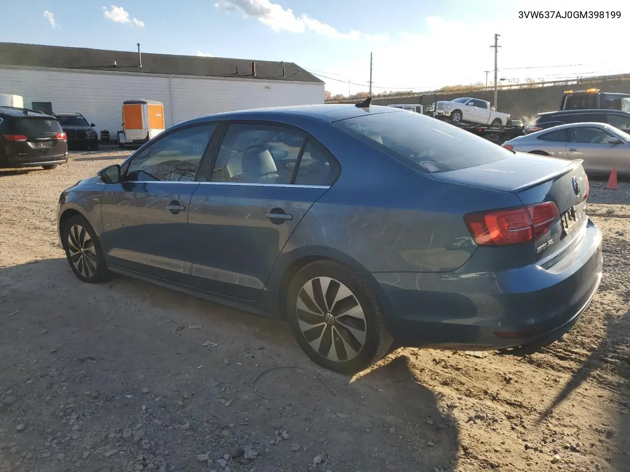 3VW637AJ0GM398199 2016 Volkswagen Jetta Hybrid