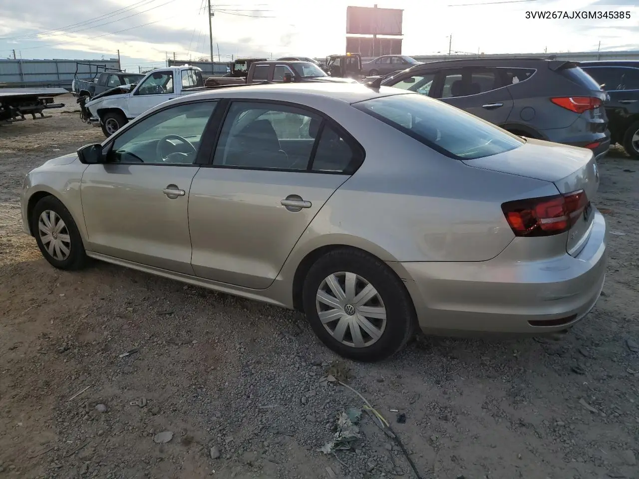 3VW267AJXGM345385 2016 Volkswagen Jetta S
