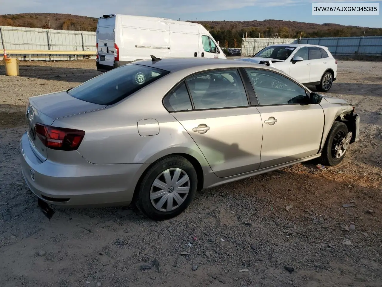 3VW267AJXGM345385 2016 Volkswagen Jetta S