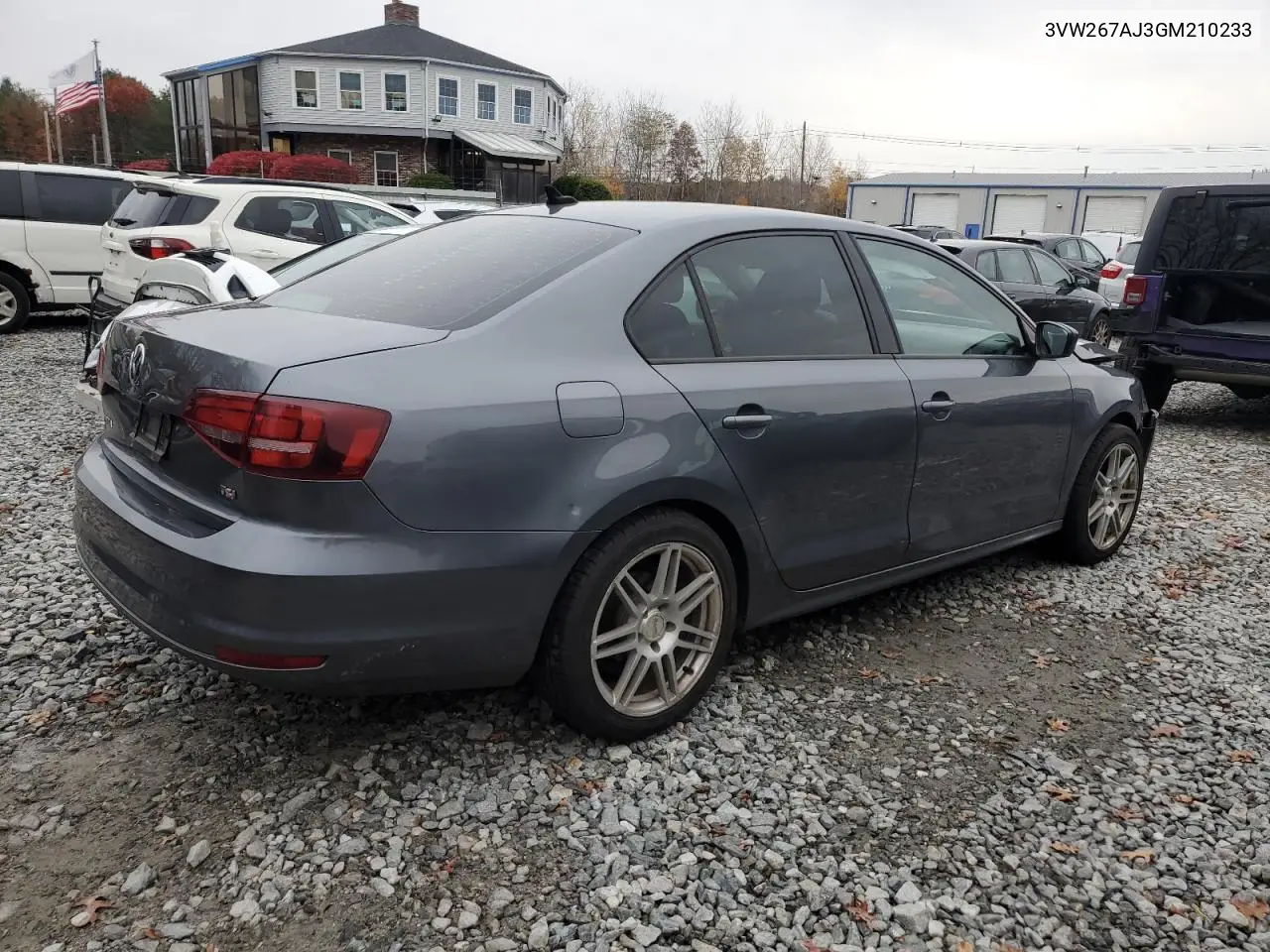 3VW267AJ3GM210233 2016 Volkswagen Jetta S