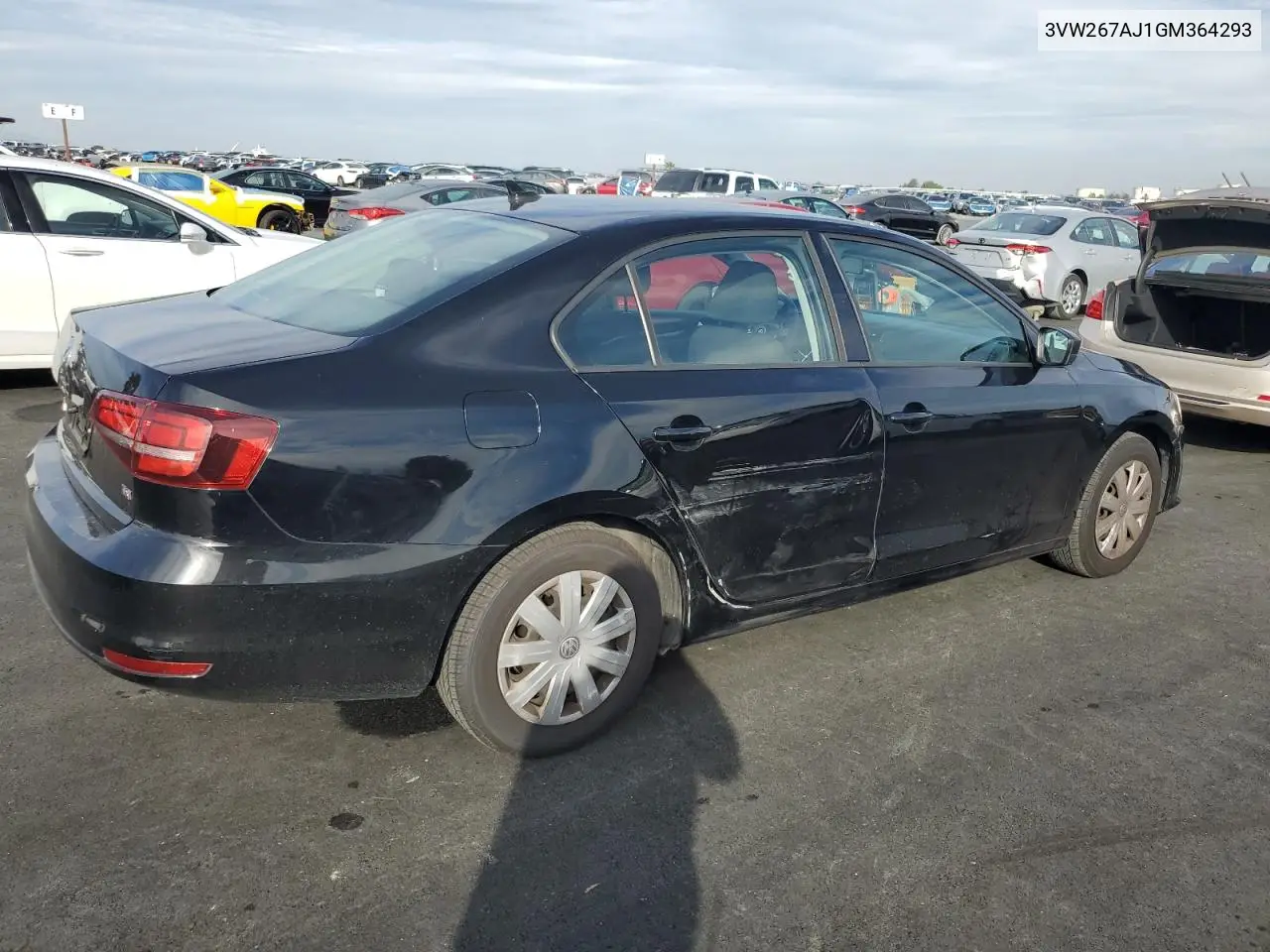 3VW267AJ1GM364293 2016 Volkswagen Jetta S