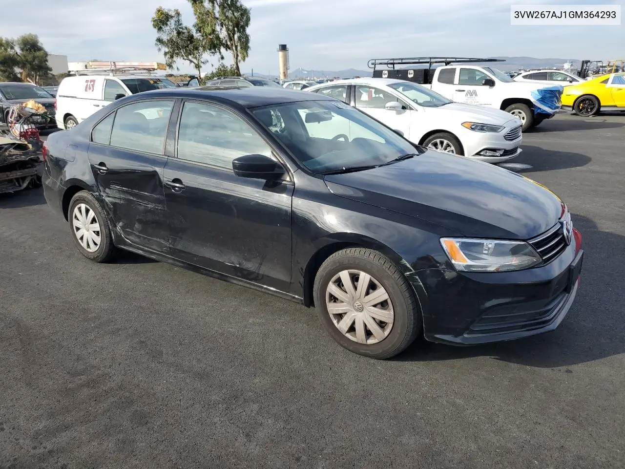 3VW267AJ1GM364293 2016 Volkswagen Jetta S