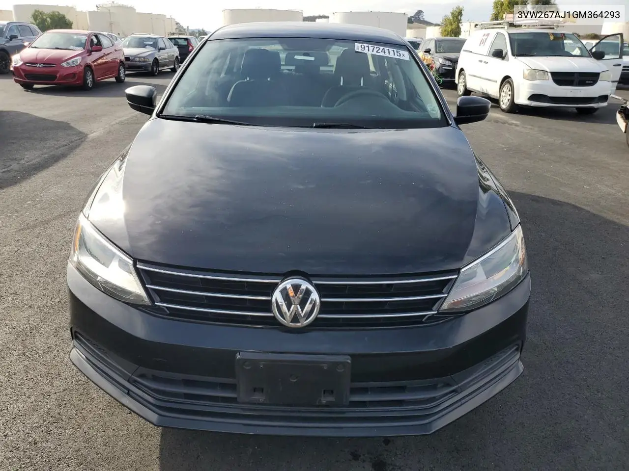 3VW267AJ1GM364293 2016 Volkswagen Jetta S