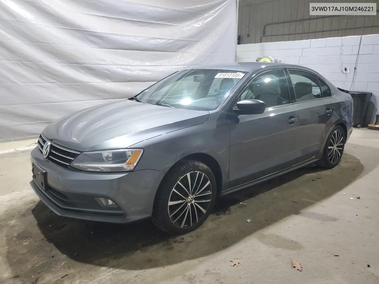 3VWD17AJ1GM246221 2016 Volkswagen Jetta Sport