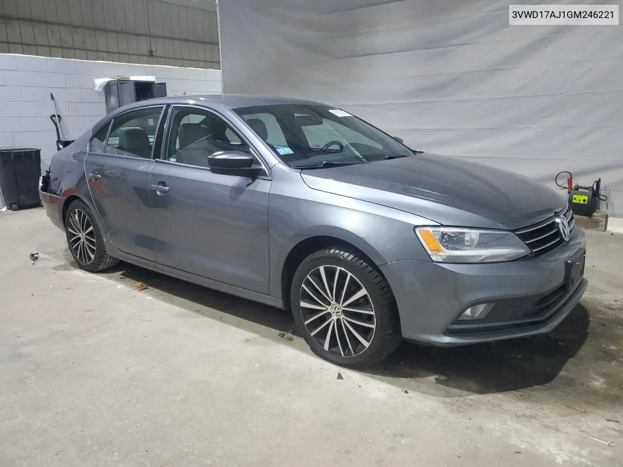 3VWD17AJ1GM246221 2016 Volkswagen Jetta Sport