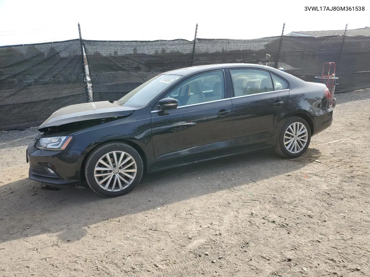 3VWL17AJ8GM361538 2016 Volkswagen Jetta Sel