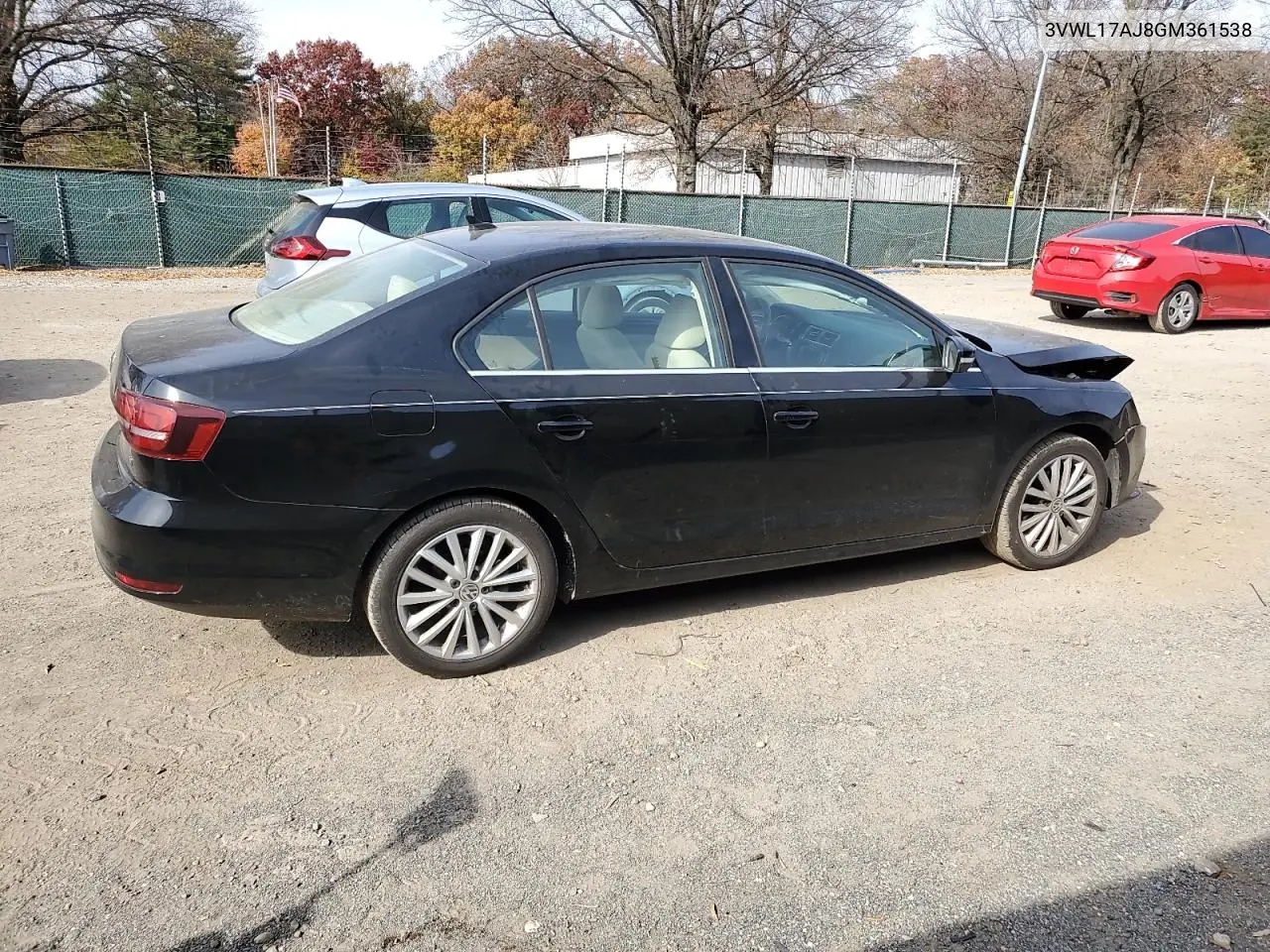 3VWL17AJ8GM361538 2016 Volkswagen Jetta Sel