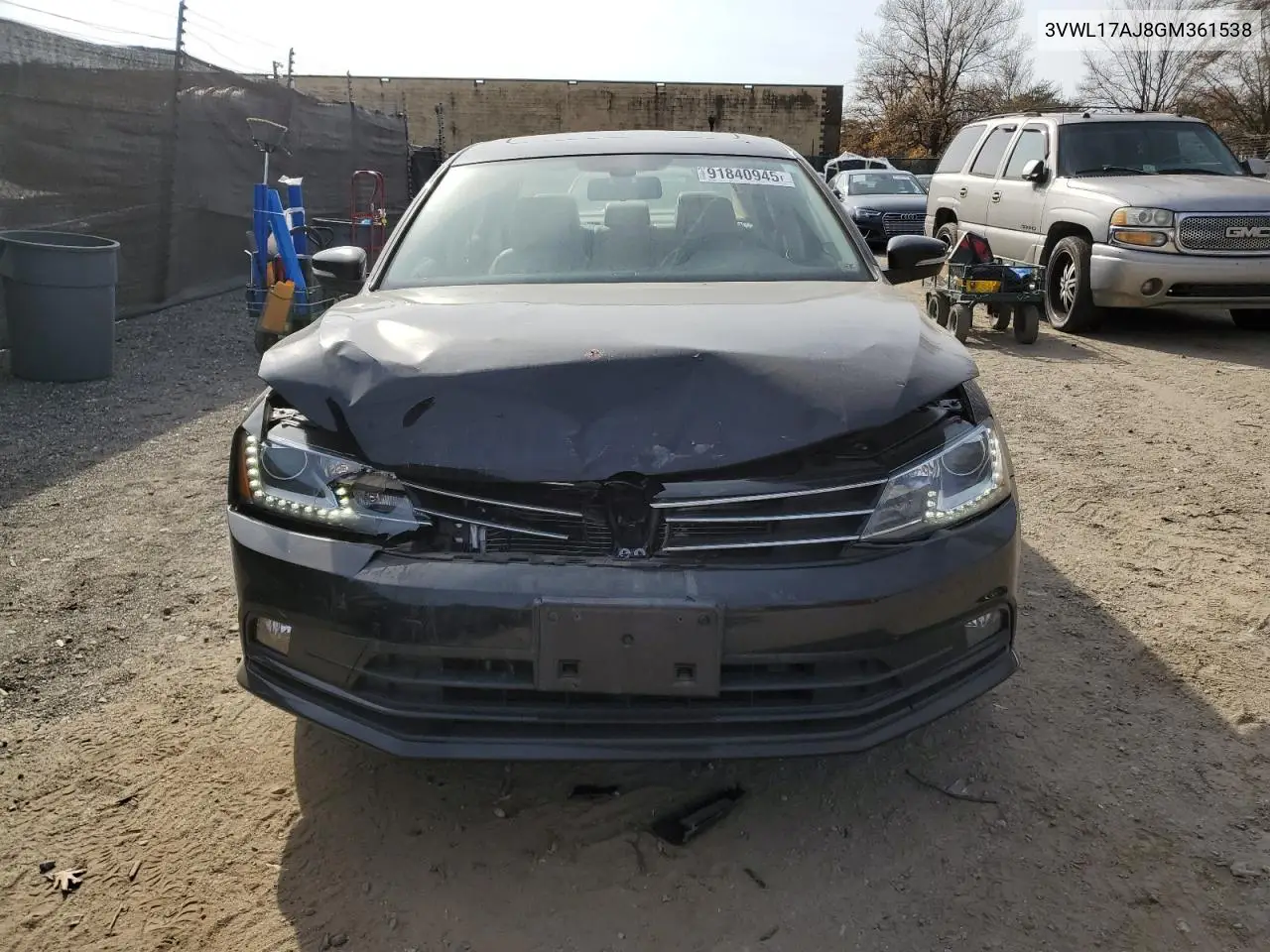 3VWL17AJ8GM361538 2016 Volkswagen Jetta Sel