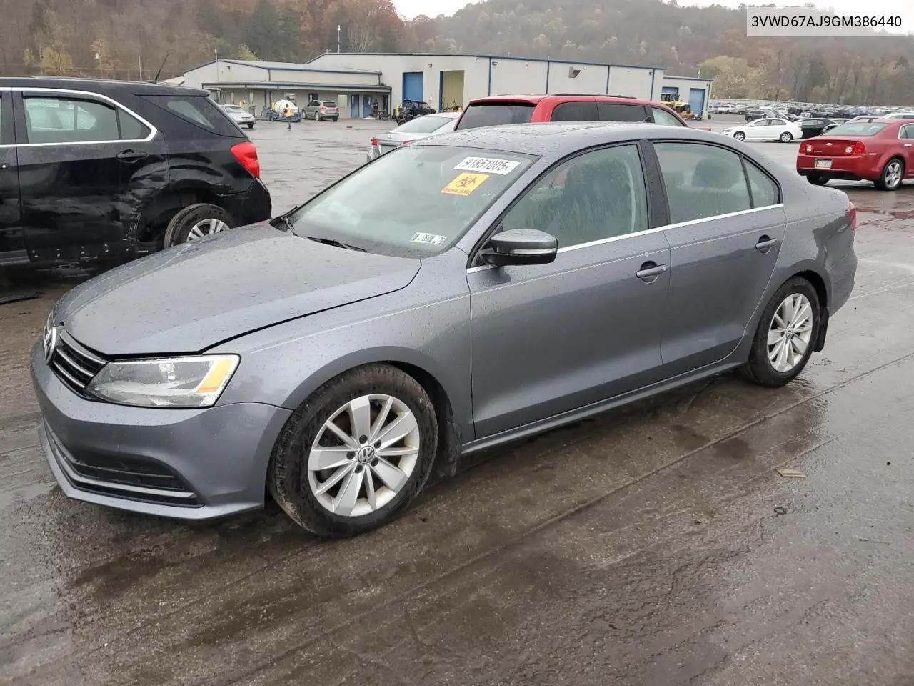 3VWD67AJ9GM386440 2016 Volkswagen Jetta Se