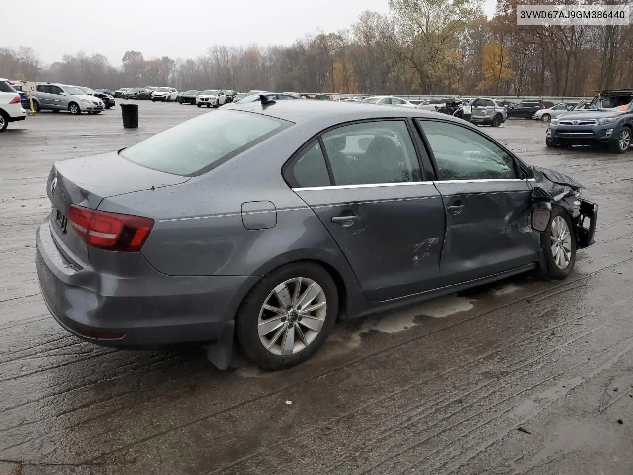 3VWD67AJ9GM386440 2016 Volkswagen Jetta Se