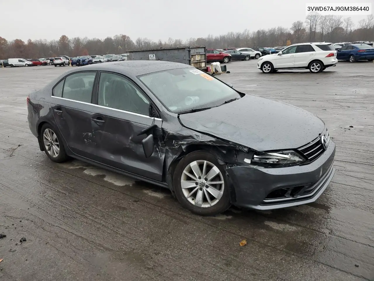 3VWD67AJ9GM386440 2016 Volkswagen Jetta Se