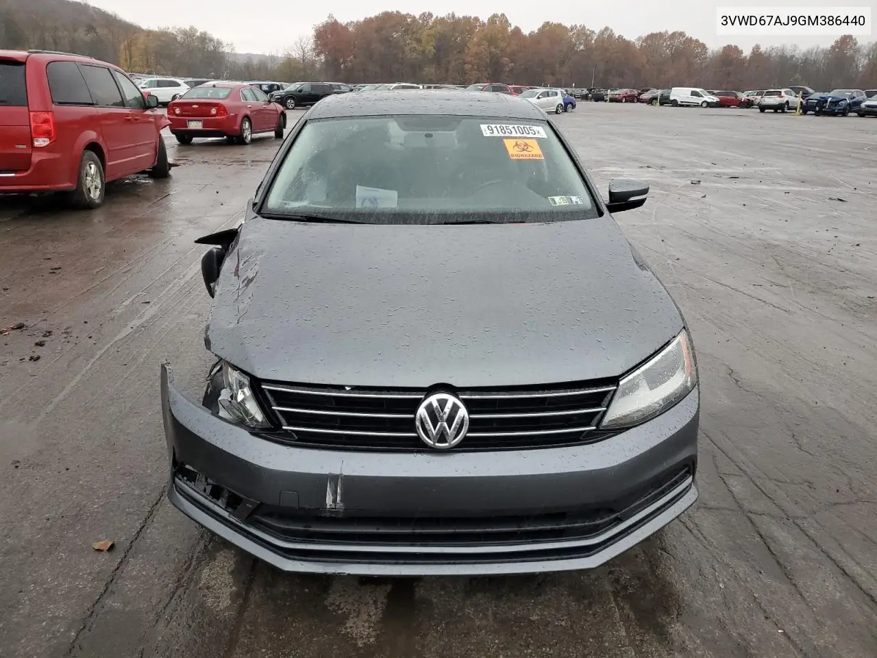 3VWD67AJ9GM386440 2016 Volkswagen Jetta Se
