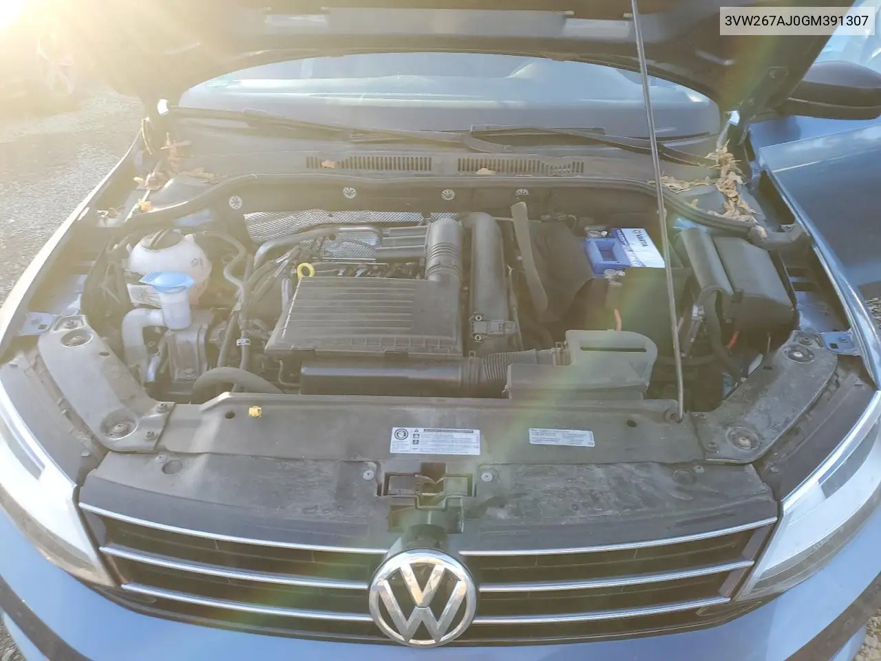 3VW267AJ0GM391307 2016 Volkswagen Jetta S
