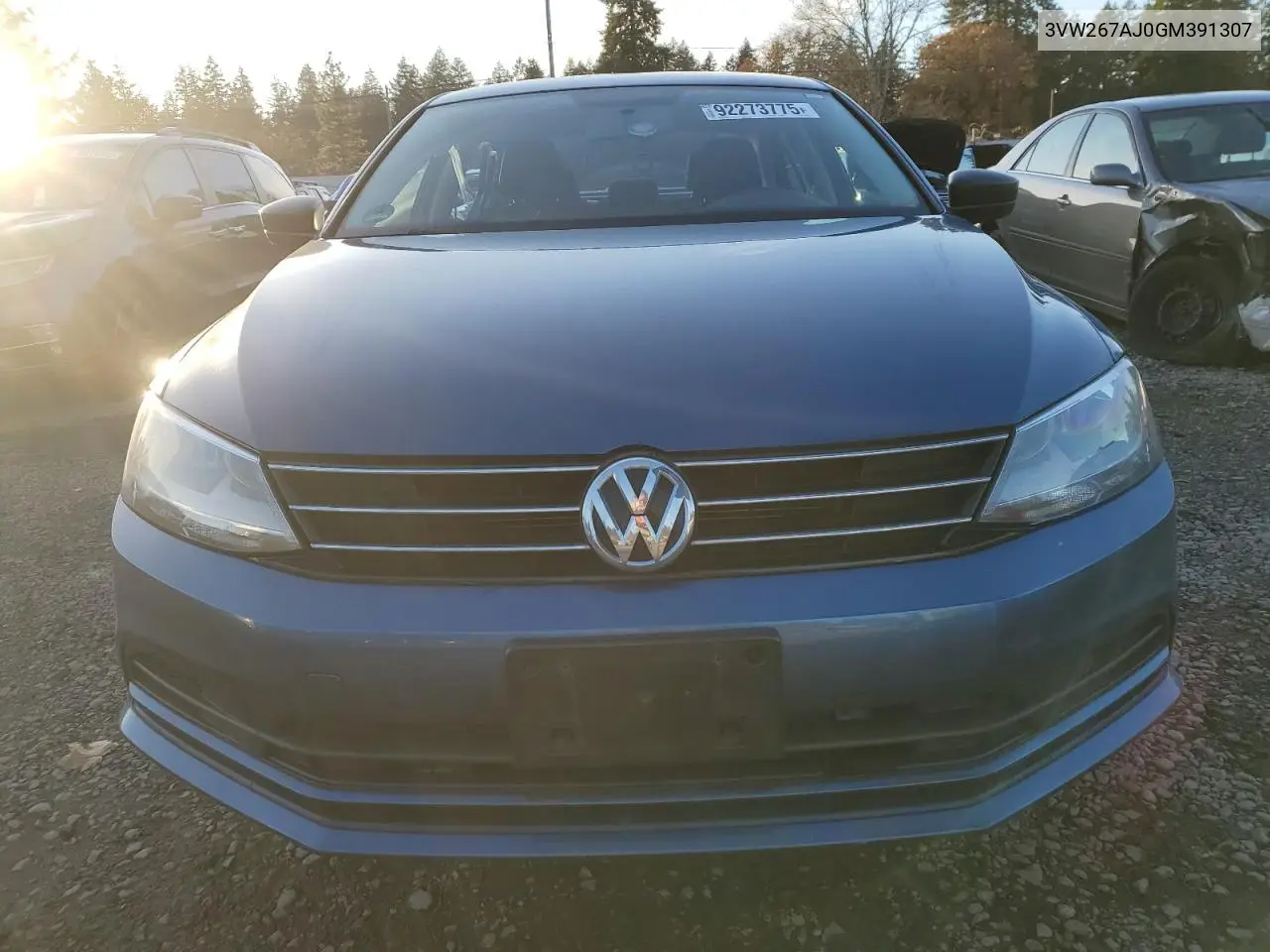 3VW267AJ0GM391307 2016 Volkswagen Jetta S