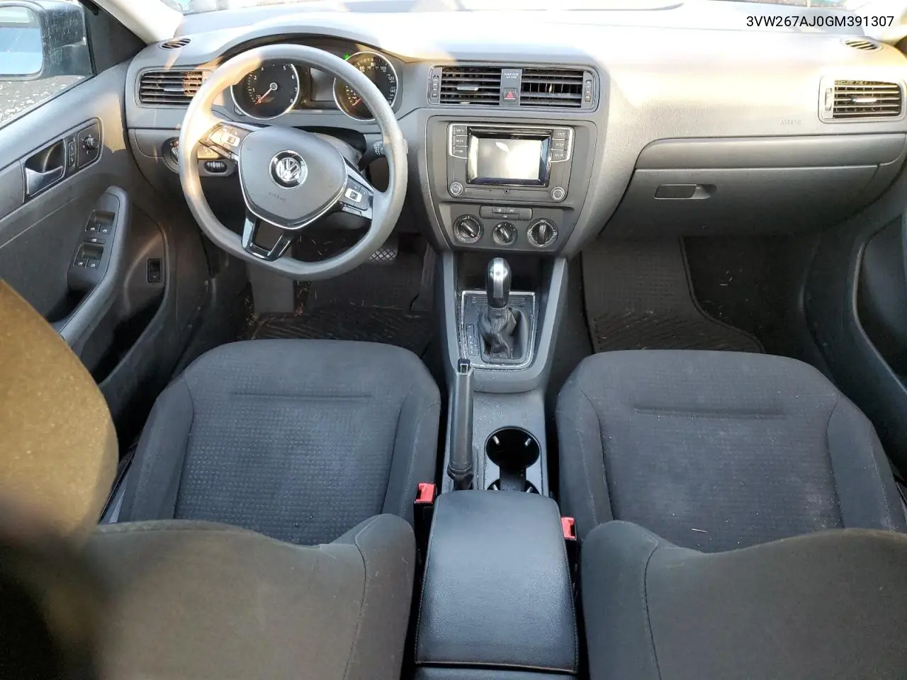 3VW267AJ0GM391307 2016 Volkswagen Jetta S