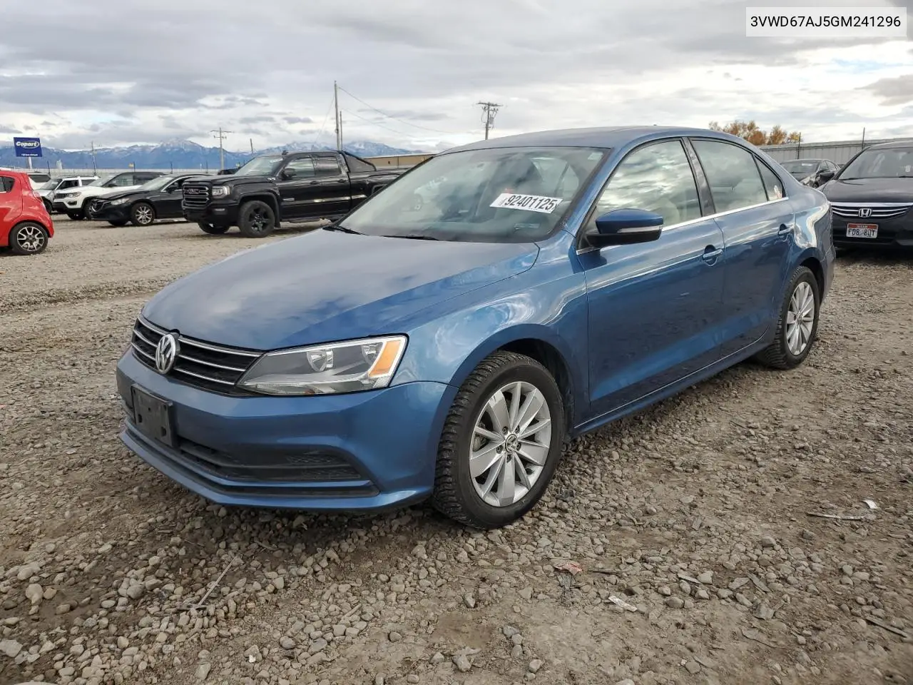 3VWD67AJ5GM241296 2016 Volkswagen Jetta Se