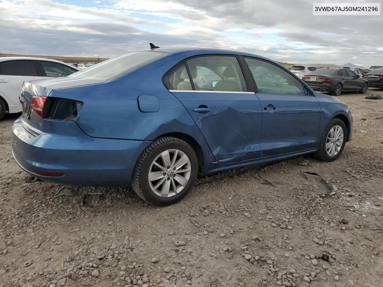 3VWD67AJ5GM241296 2016 Volkswagen Jetta Se