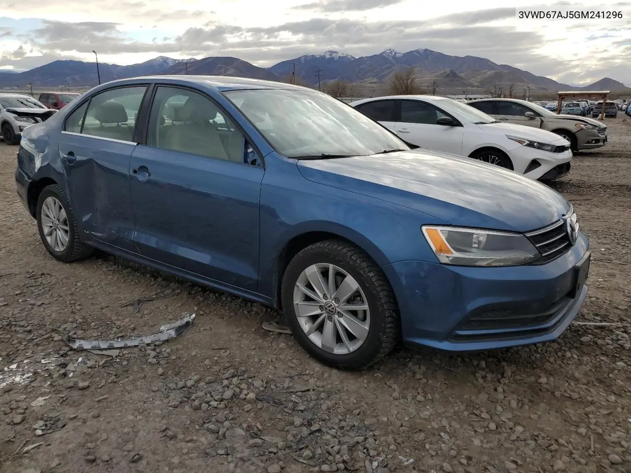 3VWD67AJ5GM241296 2016 Volkswagen Jetta Se
