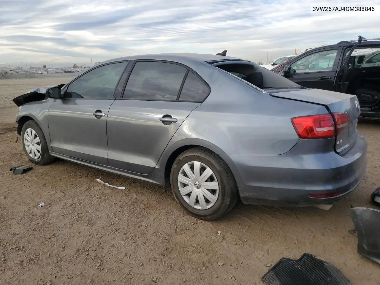 3VW267AJ4GM388846 2016 Volkswagen Jetta S