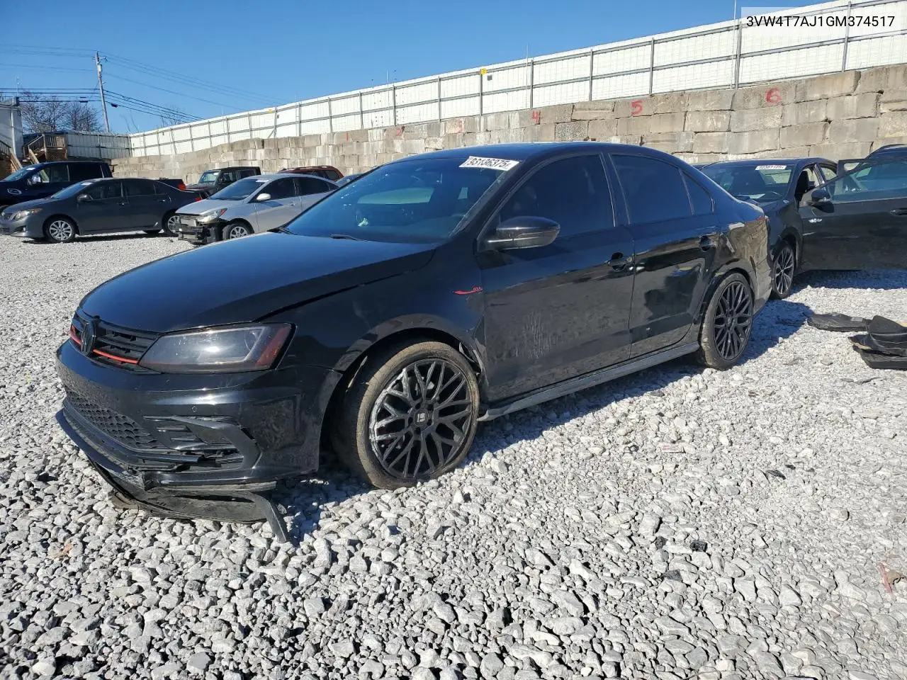3VW4T7AJ1GM374517 2016 Volkswagen Jetta Gli