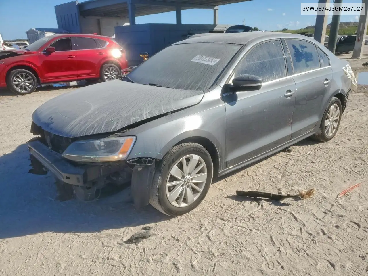 3VWD67AJ3GM257027 2016 Volkswagen Jetta Se